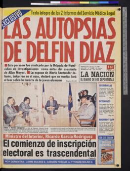 La Nación - 7 de mayo de 1986
