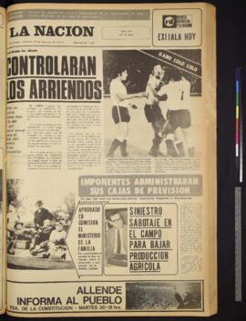 La Nación - 25 de marzo de 1971