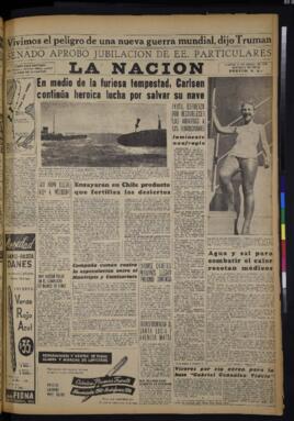 La Nación - 10 de enero de 1952