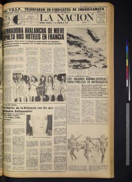 La Nación - 11 de febrero de 1970