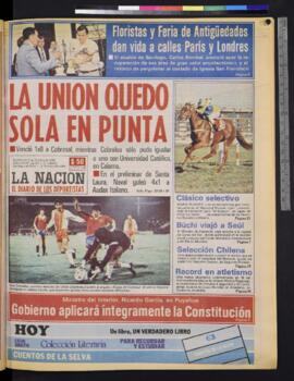 La Nación - 6 de octubre de 1985