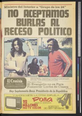 El Cronista - 26 de septiembre de 1979