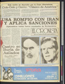 El Cronista - 8 de abril de 1980