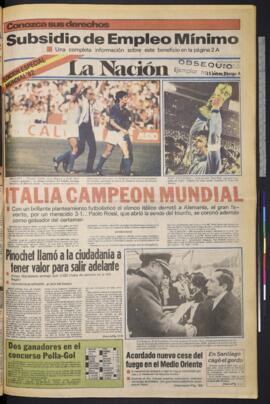 La Nación - 12 de julio de 1982