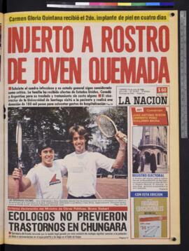 La Nación - 18 de julio de 1986