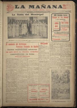 La Mañana - 30 de junio de 1914