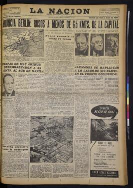 La Nación - 2 de febrero de 1945