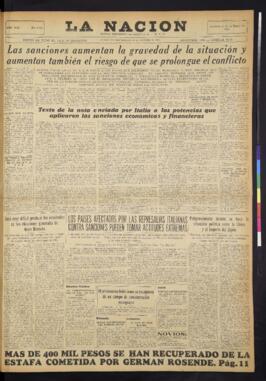 La Nación - 13 de noviembre de 1935