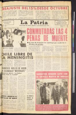 La Patria - 6 de agosto de 1974