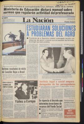 La Nación - 5 de agosto de 1982