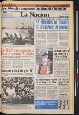 La Nación - 26 de julio de 1982