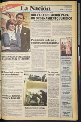 La Nación - 28 de julio de 1981