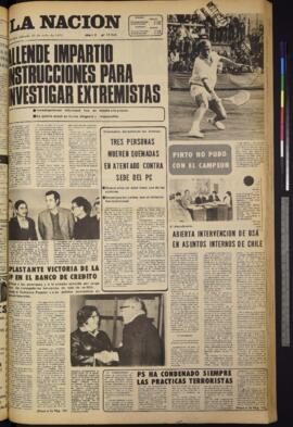 La Nación - 22 de julio de 1972