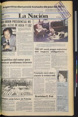 La Nación - 22 de enero de 1982