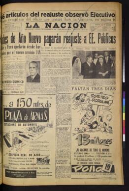 La Nación - 16 de diciembre de 1954