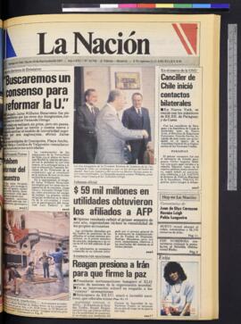 La Nación - 22 de septiembre de 1987