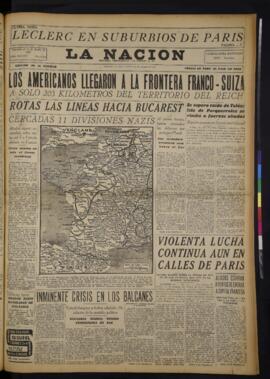 La Nación - 25 de agosto de 1944