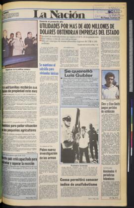 La Nación - 19 de marzo de 1982