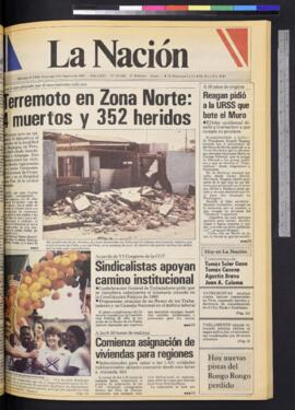 La Nación - 9 de agosto de 1987