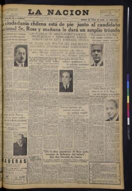 La Nación - 24 de octubre de 1938