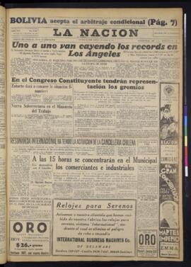 La Nación - 5 de agosto de 1932