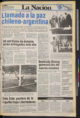 La Nación - 6 de febrero de 1983