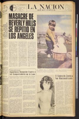 La Nación - 12 de agosto de 1969