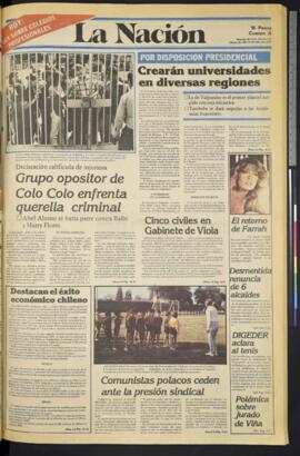 La Nación - 7 de febrero de 1981