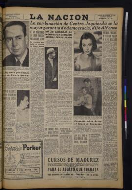 La Nación - 22 de marzo de 1952