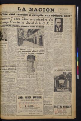 La Nación - 15 de enero de 1946