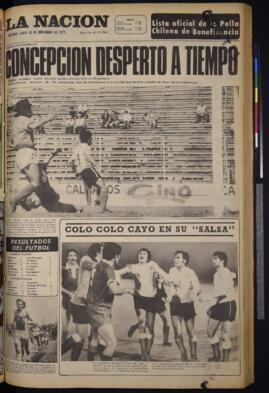 La Nación - 20 de noviembre de 1972