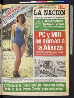 La Nación - 17 de noviembre de 1983