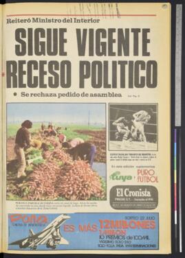 El Cronista - 21 de julio de 1979