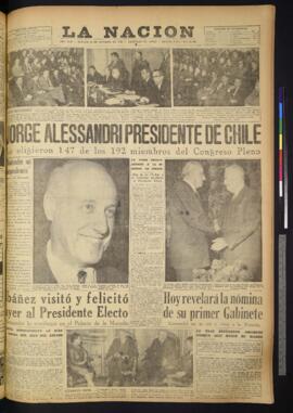 La Nación - 25 de octubre de 1958