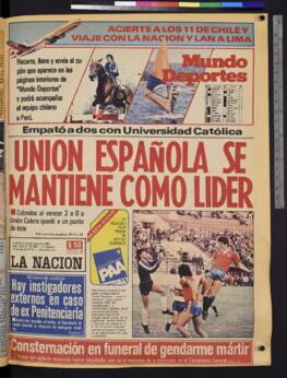 La Nación - 21 de octubre de 1985