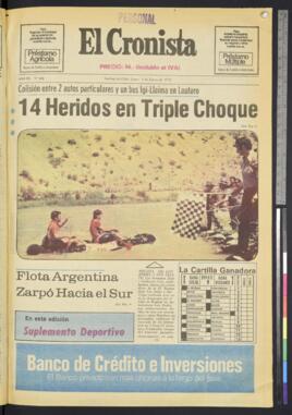 El Cronista - 9 de enero de 1978