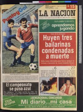 La Nación - 1 de agosto de 1983