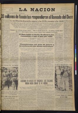 La Nación - 3 de octubre de 1935