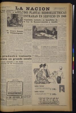 La Nación - 28 de noviembre de 1947
