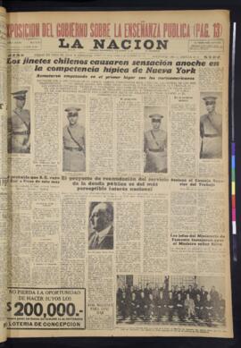 La Nación - 8 de noviembre de 1934
