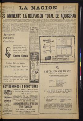 La Nación - 15 de octubre de 1944