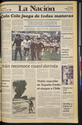 La Nación - 27 de septiembre de 1980