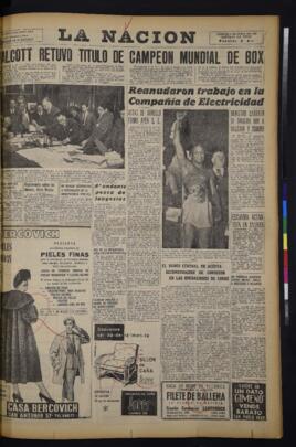 La Nación - 6 de junio de 1952
