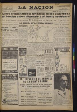 La Nación - 8 de octubre de 1944