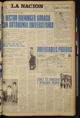 La Nación - 14 de febrero de 1973