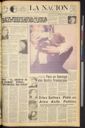 La Nación - 28 de septiembre de 1969