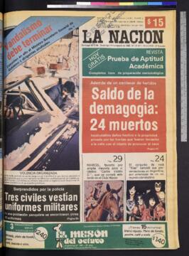 La Nación - 14 de agosto de 1983
