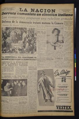 La Nación - 20 de abril de 1948