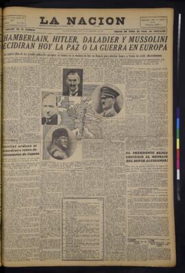 La Nación - 29 de septiembre de 1938