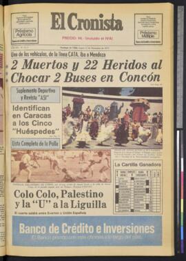 El Cronista - 12 de diciembre de 1977